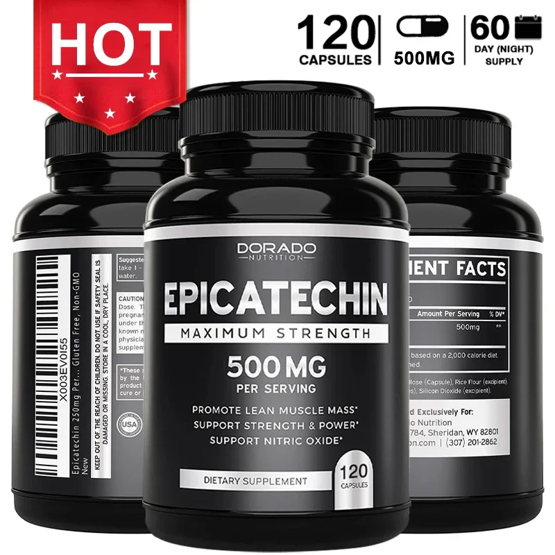 Pre Workout Supplement - Epicatechin Extract Supplement, 500 Mg -