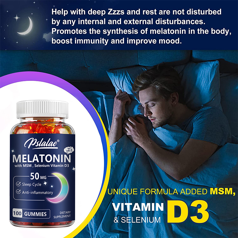 Melatonin Gummies 50mg - Sleep - огляд і ціна Melatonin Sleep Gummy