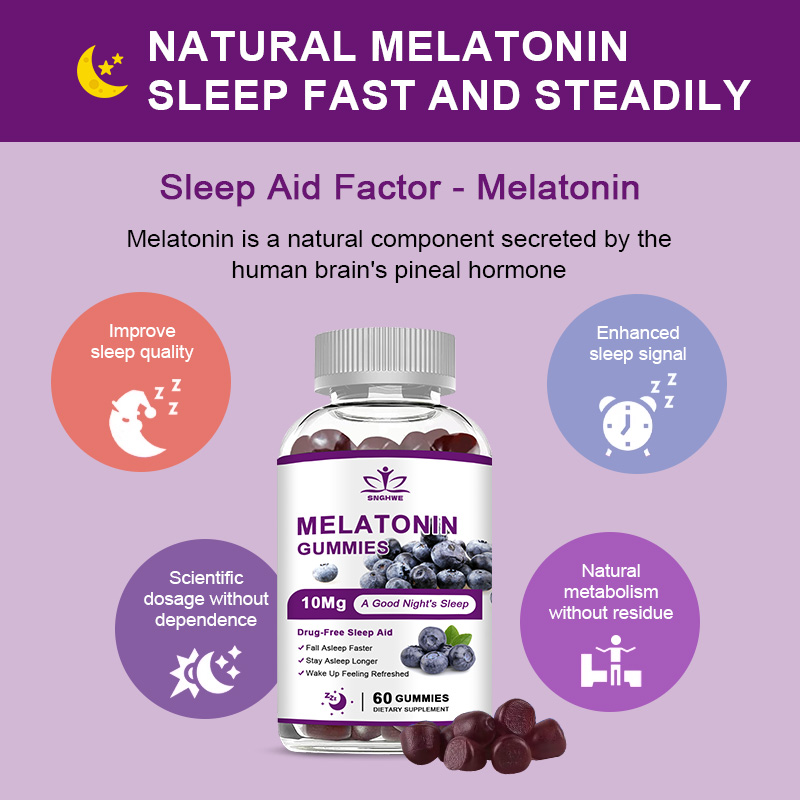 Sleep Melatonin Gummies 10mg F - огляд і ціна Melatonin Sleep Gummy