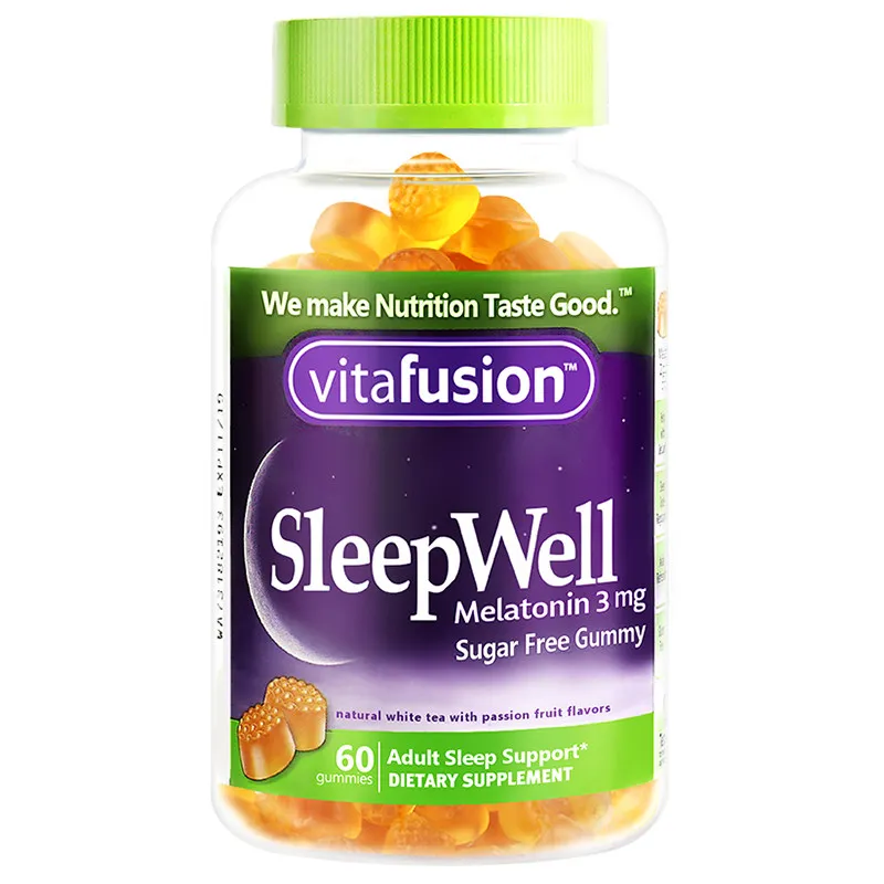American Vitafusion Sleepwell  - огляд і ціна Melatonin Sleep Gummy