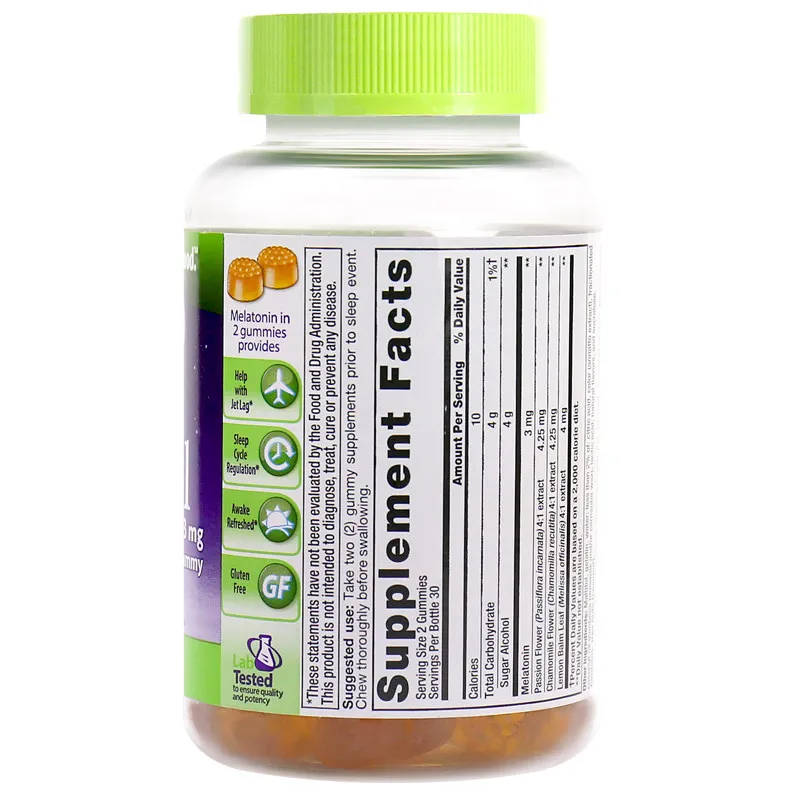 American Vitafusion Sleepwell  - огляд і ціна Melatonin Sleep Gummy