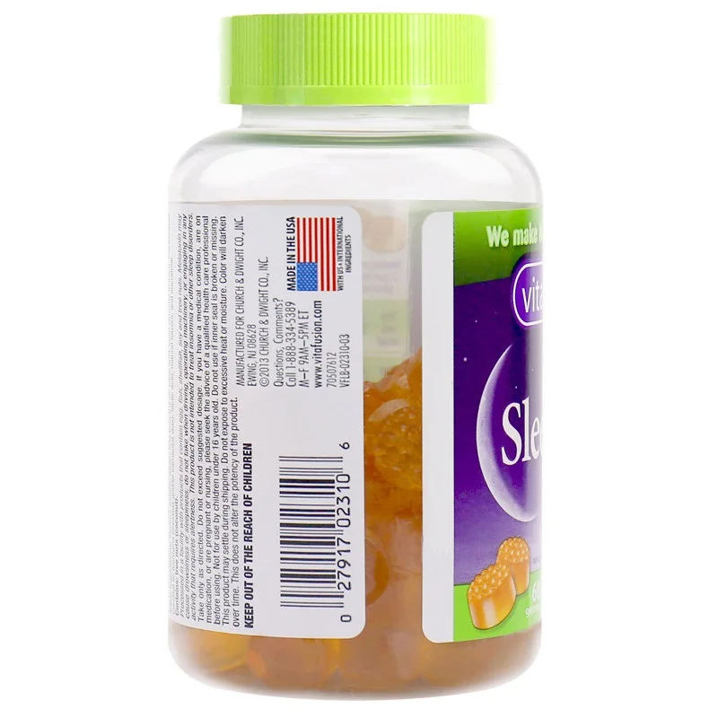 American Vitafusion Sleepwell  - огляд і ціна Melatonin Sleep Gummy