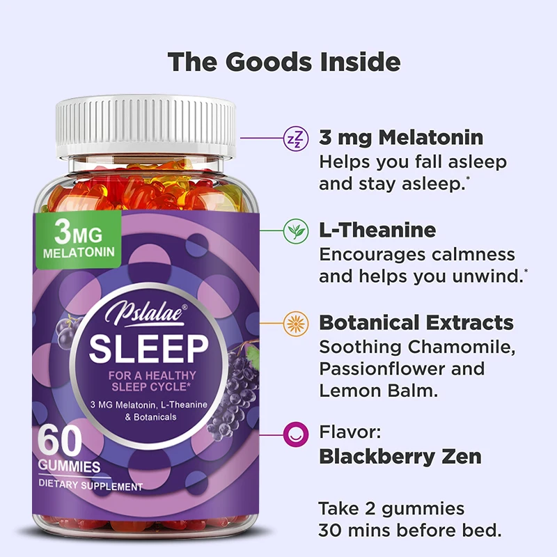 Sleep Gummies - Relaxation, Re - огляд і ціна Melatonin Sleep Gummy