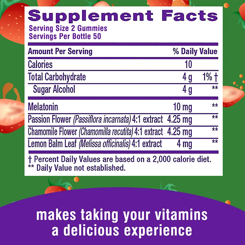 Melatonin Gummies - Fight Inso - огляд і ціна Melatonin Sleep Gummy