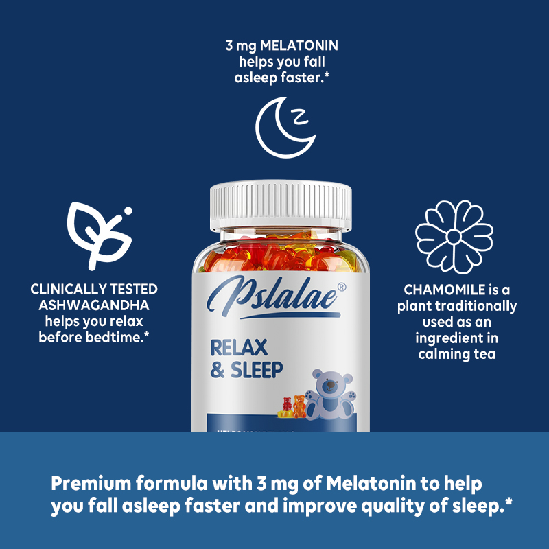 Relax and Sleep - with Melaton - огляд і ціна Melatonin Sleep Gummy