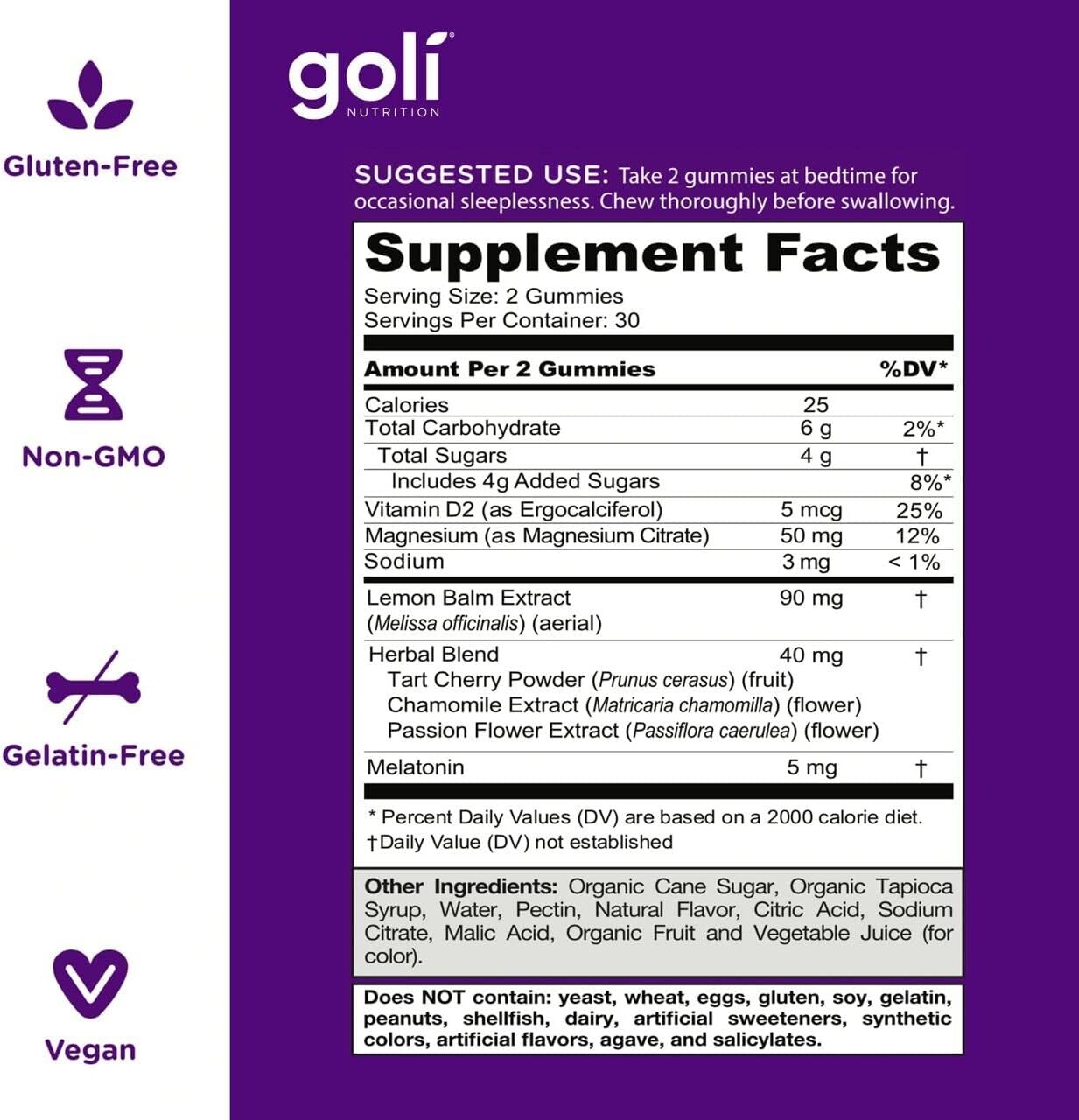Sleep Gummies - Enhances Immun - огляд і ціна Melatonin Sleep Gummy