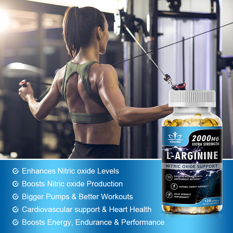 Men's L Arginine Capsules Nitr - огляд і ціна Pre Workout Supplement