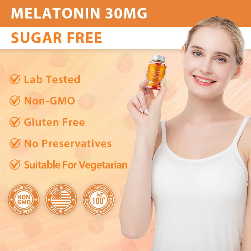 Melatonin 30mg - Calm The Mind - огляд і ціна Melatonin Sleep Gummy