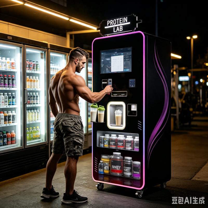 Protein Shake Vending Machine  - огляд і ціна Nutrition Fitness Center