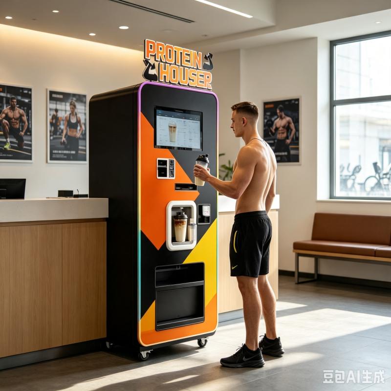 Protein Shake Vending Machine  - огляд і ціна Nutrition Fitness Center