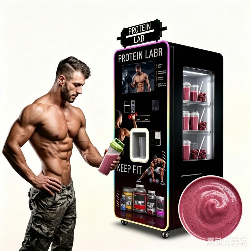 Protein Shake Vending Machine  - огляд і ціна Nutrition Fitness Center