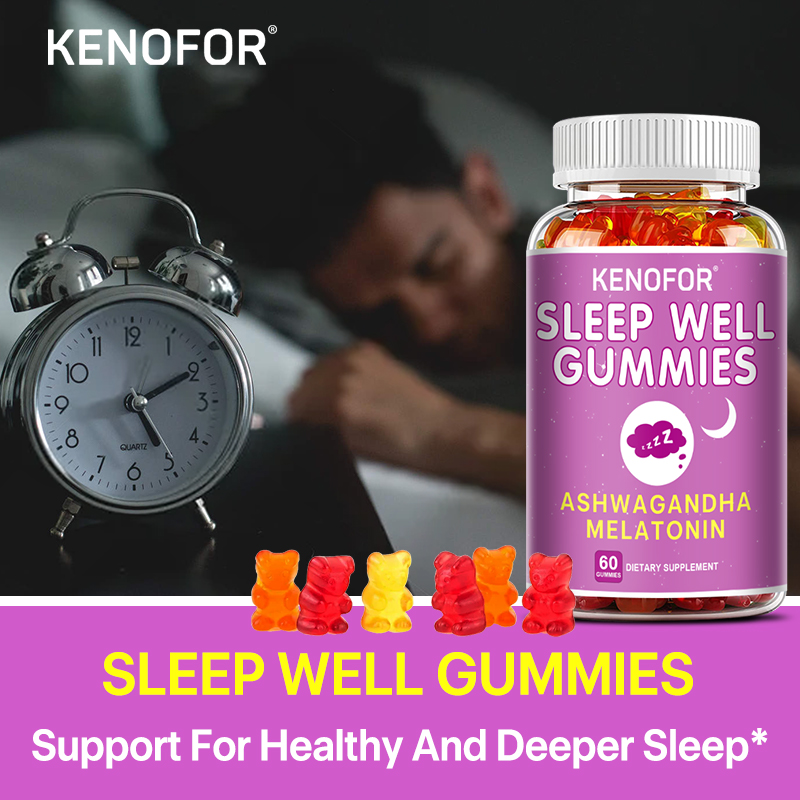 Melatonin + Ashwagandha Gummie - огляд і ціна Melatonin Sleep Gummy