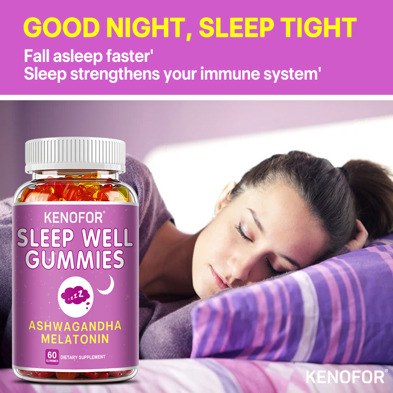 Melatonin + Ashwagandha Gummie - огляд і ціна Melatonin Sleep Gummy