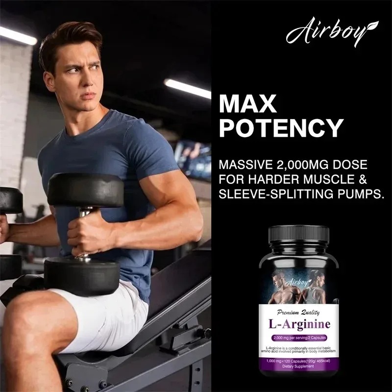 L-Arginine Capsules - Supports - огляд і ціна Pre Workout Supplement