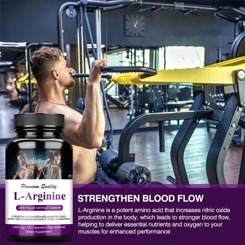 L-Arginine Capsules - Supports - огляд і ціна Pre Workout Supplement