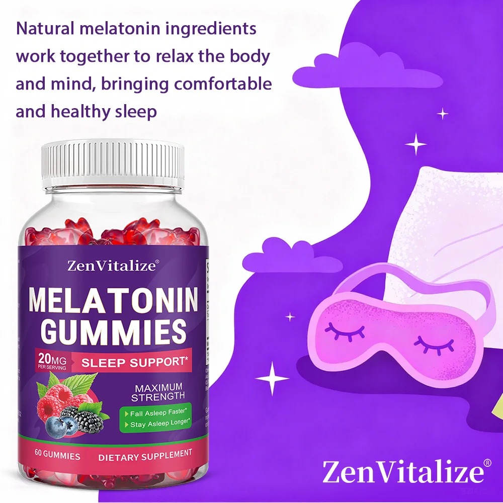 Adult Melatonin Gummies Suppor - огляд і ціна Melatonin Sleep Gummy