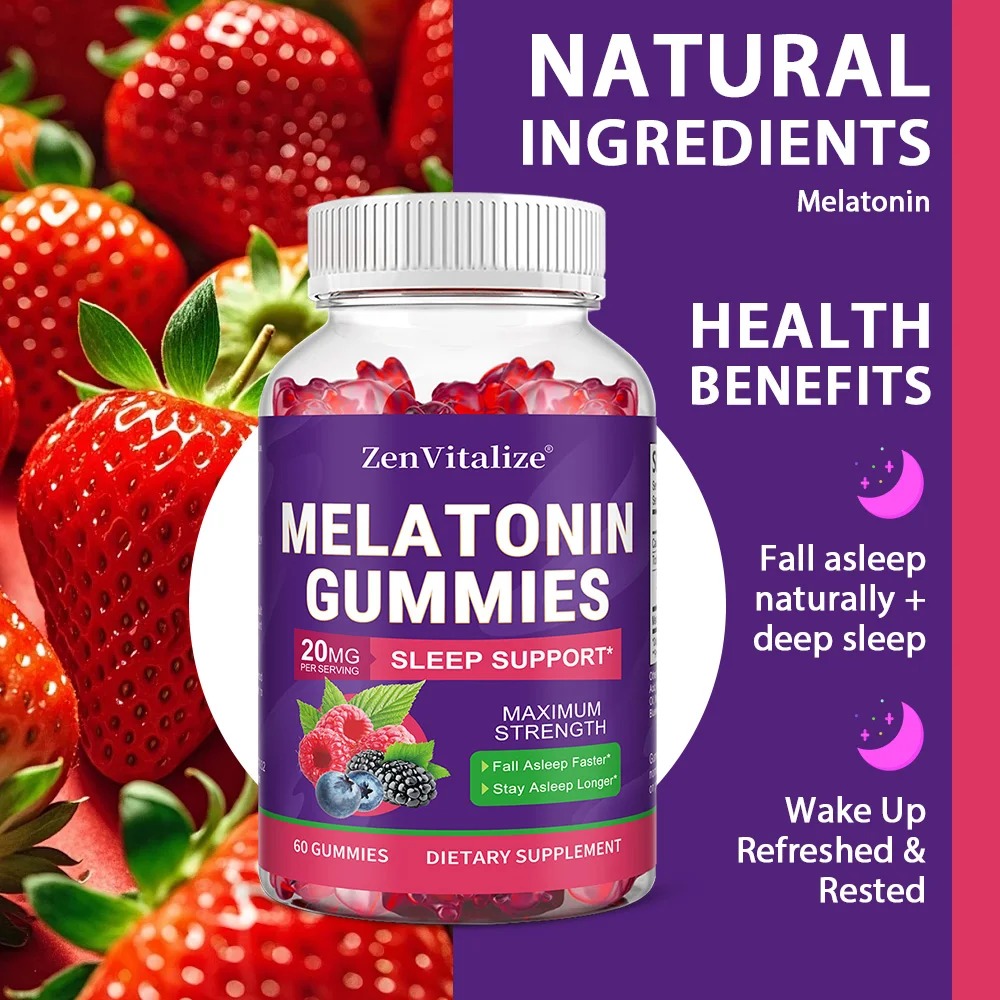 Adult Melatonin Gummies Suppor - огляд і ціна Melatonin Sleep Gummy