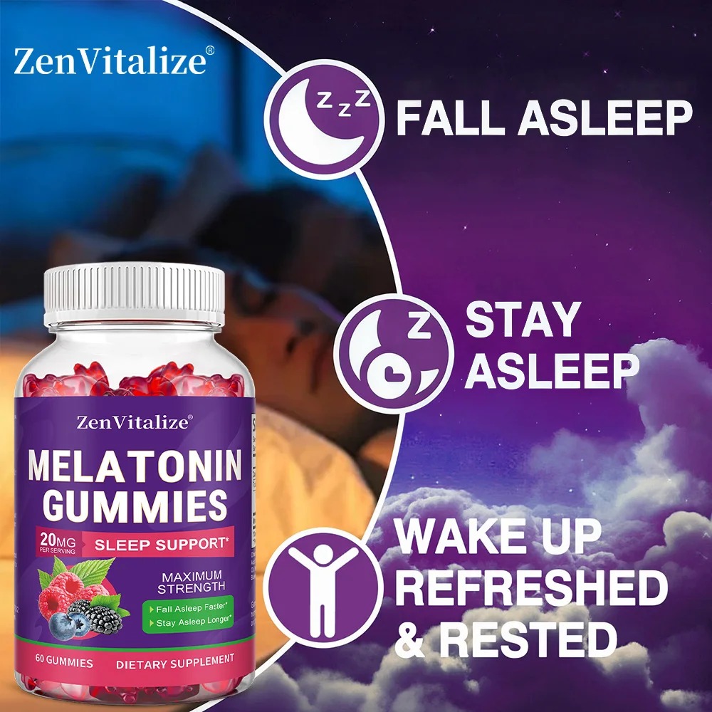 Adult Melatonin Gummies Suppor - огляд і ціна Melatonin Sleep Gummy