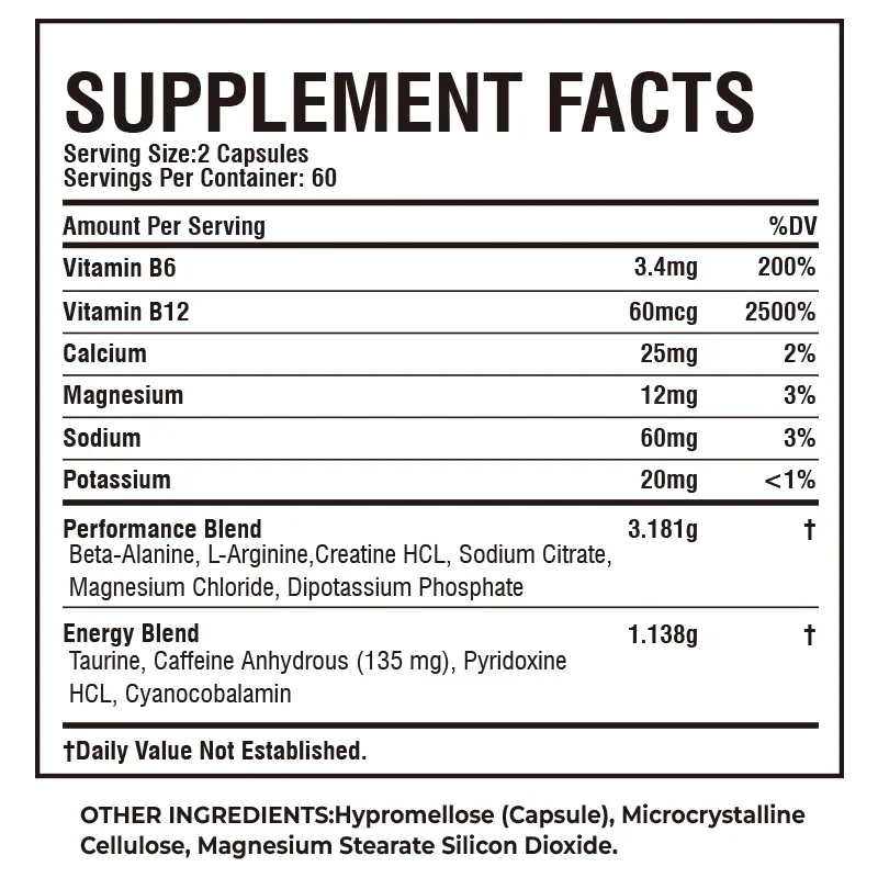 Sport Pre Workout Supplement - - огляд і ціна Pre Workout Supplement