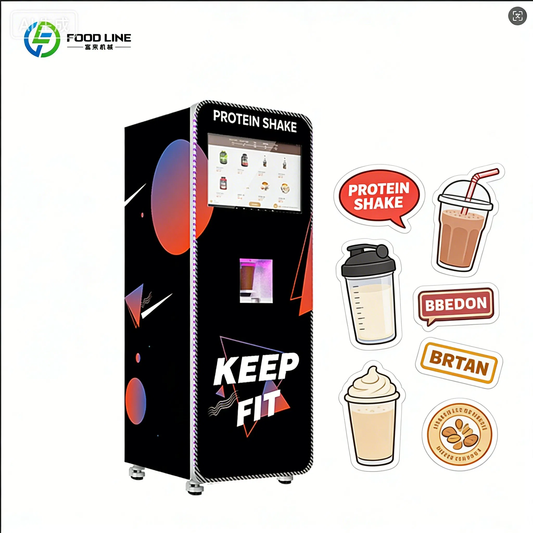 Nutritional Vending Machine Fu - огляд і ціна Nutrition Fitness Center