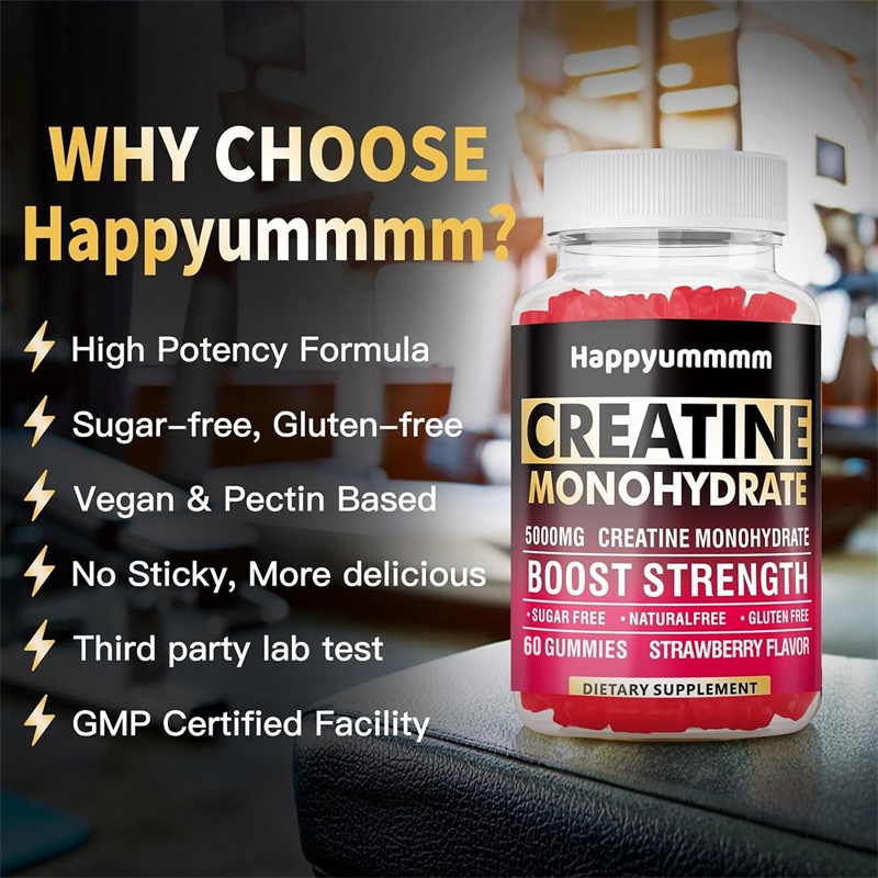 Creatine Monohydrate Gummies f - огляд і ціна Pre Workout Supplement